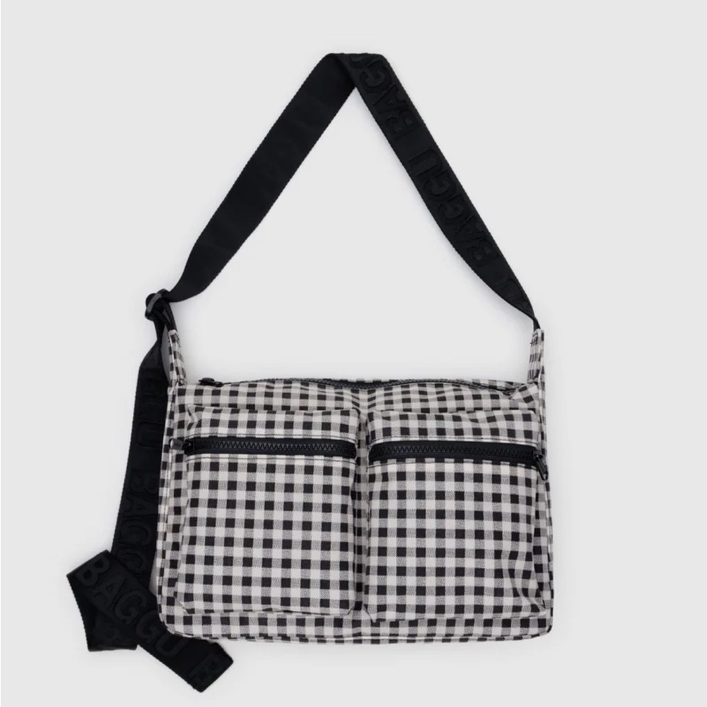 Baggu gingham cargo cross body
